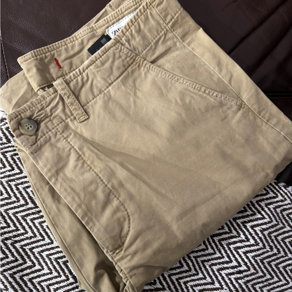 Zara Khaki Chinos